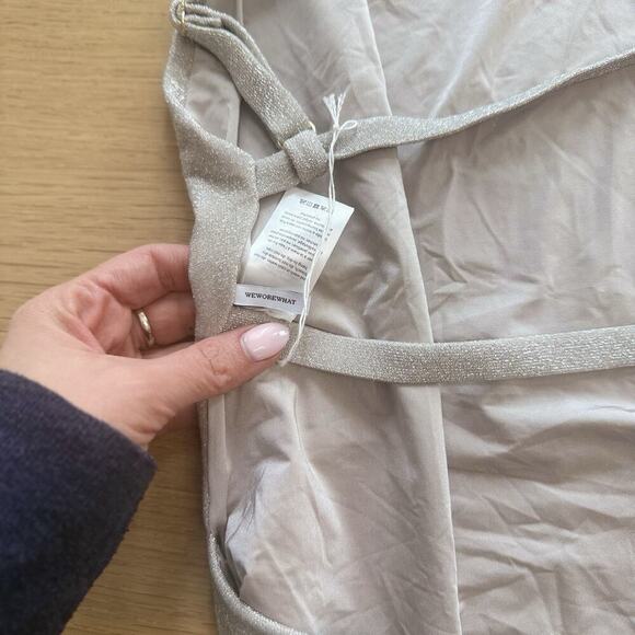 WeWoreWhat Women Tortoiseshell Danielle One Piece Swimsuit Size Medium X1250 - Picture 7 of 8